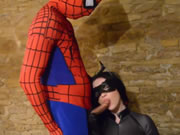 Spiderman Gefickte vollbusige Catwoman