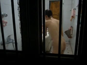 Asiatische Voyeur-Mädchen-Duschen