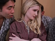 JUL-535 Secret Hot Spring Schöne blonde Frau Lily Hart